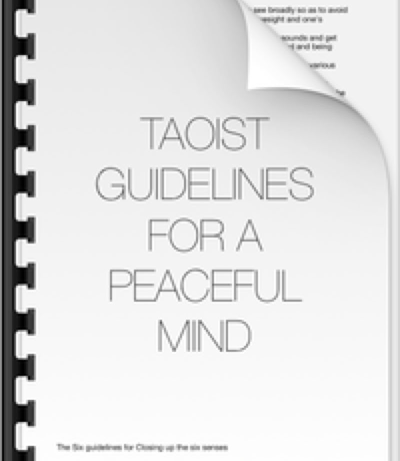 "The first guideline is that the eye looks but does not see broadly, avoiding interference from various colorful sights.